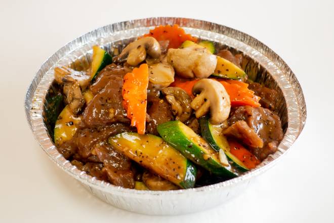 B5. Beef with Black Pepper Sauce 黑椒牛